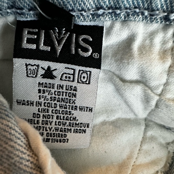 ELVIS RARE Low Rise Bootcut Jeans Size 27 - Picture 10 of 10